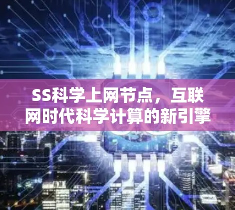 SS科学上网节点，互联网时代科学计算的新引擎