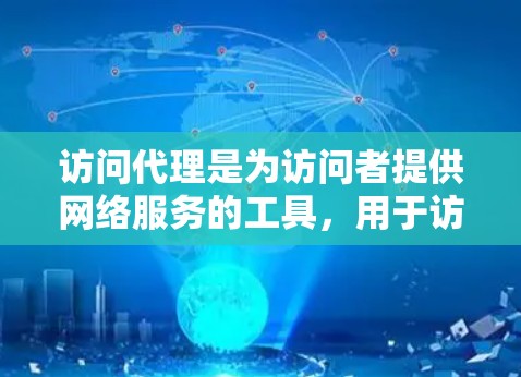 访问代理是为访问者提供网络服务的工具，用于访问企业或机构的多个网络资源。以下是对访问代理的详细介绍和总结