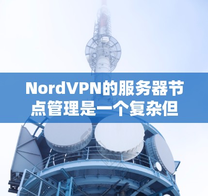 NordVPN的服务器节点管理是一个复杂但重要的一部分，为用户提供高效、安全的网络服务。以下是对服务器节点的详细分析