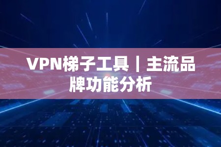VPN梯子工具|主流品牌功能分析 VPN梯子工具|主流品牌功能分析