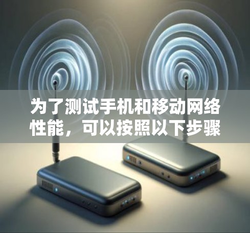 为了测试手机和移动网络性能，可以按照以下步骤进行
