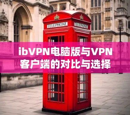 ibVPN电脑版与VPN客户端的对比与选择 ibVPN电脑版与VPN客户端的对比与选择