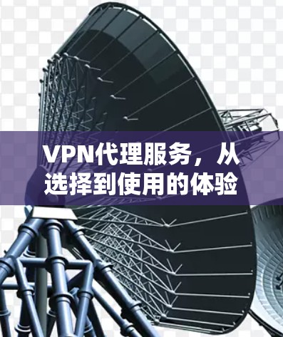 VPN代理服务，从选择到使用的体验与挑战