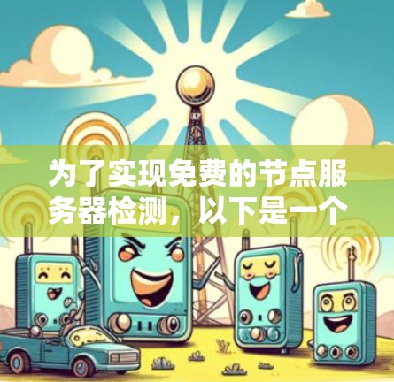 为了实现免费的节点服务器检测，以下是一个详细的步骤指南