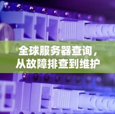 全球服务器查询,从故障排查到维护优化 全球服务器查询,从故障排查到维护优化