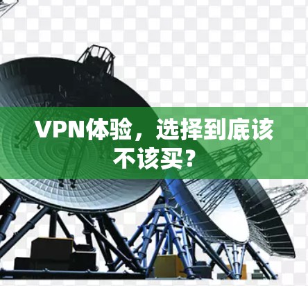 VPN体验,选择到底该不该买? VPN体验,选择到底该不该买?