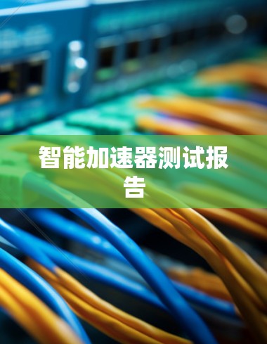智能加速器测试报告 智能加速器测试报告