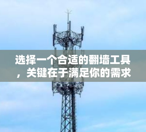 选择一个合适的翻墙工具，关键在于满足你的需求、设备支持、安全性和性能。以下是逐步的建议